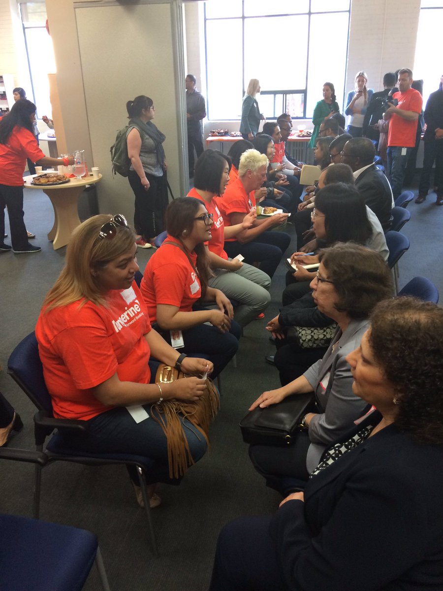 lyndsayalves's tweet photo. @ACCESEmployment @TangerineBank amazing partnership! Speed mentoring underway #BrightWayForward https://t.co/VmbOr7Gnk3