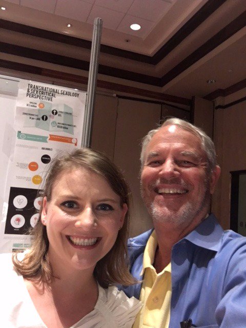 DrPattiBritton's tweet photo. With Agate Loewe @achnurka at #aasect2016 #aasect #sexed https://t.co/raU3k56xo0