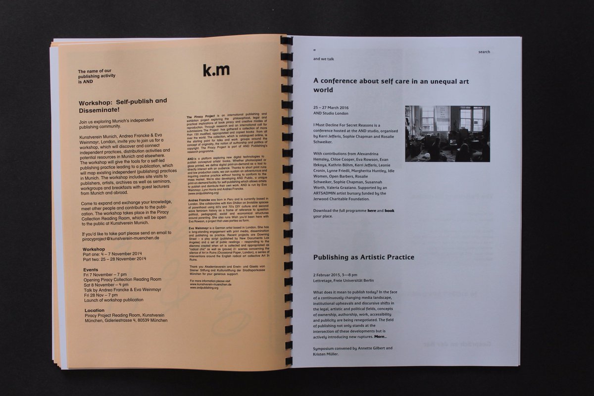 pick up one of these <a href="/missreadberlin/">Miss Read</a> for € 8 - and get 8 years of AND publishing materials #analog #digital #archive