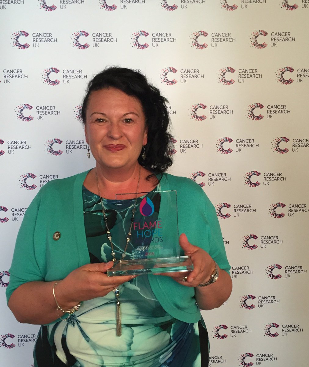 CR_UK's tweet photo. Huge well done to Jo from @compassgroupuk for her award at today's Flame of Home Awards! 🏆 https://t.co/2cFDwZ52uo