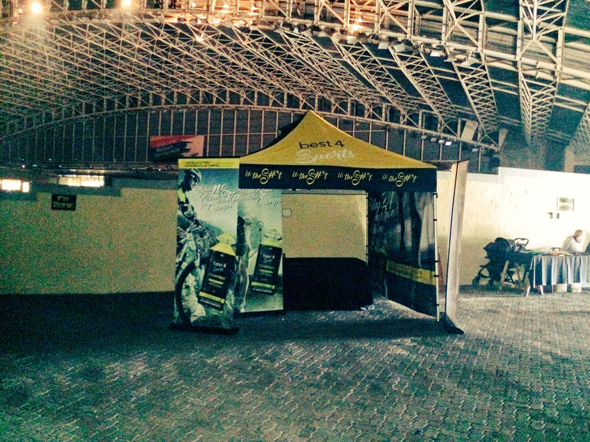 best4_sports's tweet photo. The #Best4Sports Team all set up with the S#*T !
#CrampNOT to be sold at #TheGrindOCR #betteryourbest https://t.co/x3MyWbUKbX