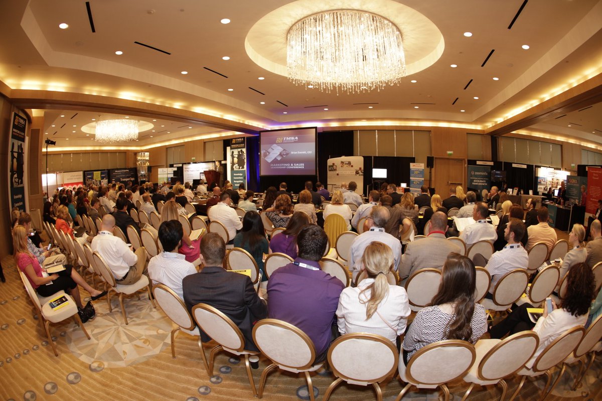 AmericanShipper's tweet photo. 200+ logistics marketing execs recently attended #TMSA2016 to discuss #contentmarketing in a cluttered market. https://t.co/KfzzKRJtj1