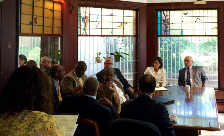 Asw Muoio &amp; I had a chance to meet w/ our great religious leaders from around Mercer County today! #TrentonMakes