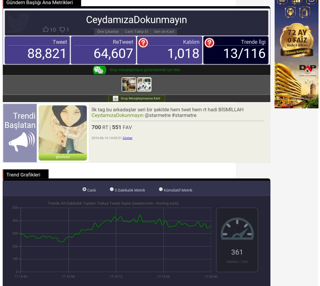 Sadece RT lere yüklenin CeydamızaDokunmayın