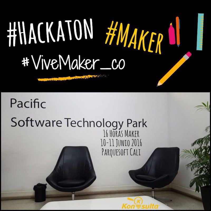 konsulta_IOT's tweet photo. Inicia #Hackaton #ViveMaker_co @ParquesoftCali @Ministerio_TIC #aprendizMaker #MakerPro https://t.co/8U9LJTMwtg