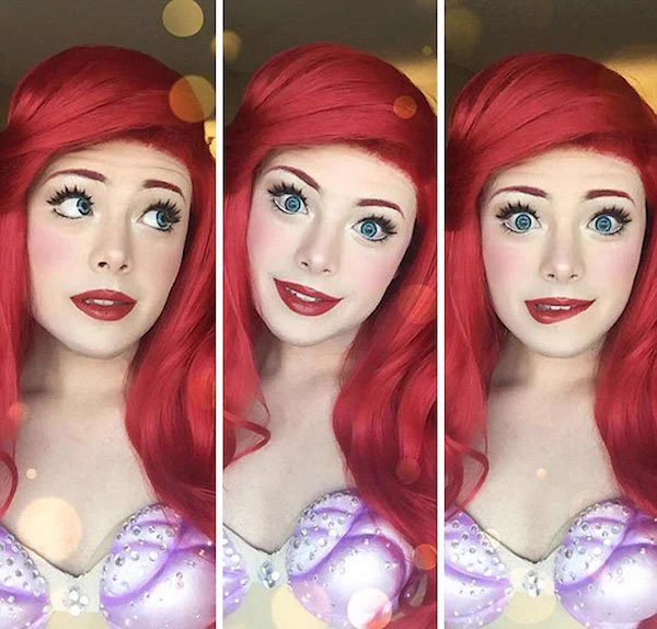 【衝撃】可愛いディズニープリンセスのコスプレ♡その正体が予想外ｗｗ