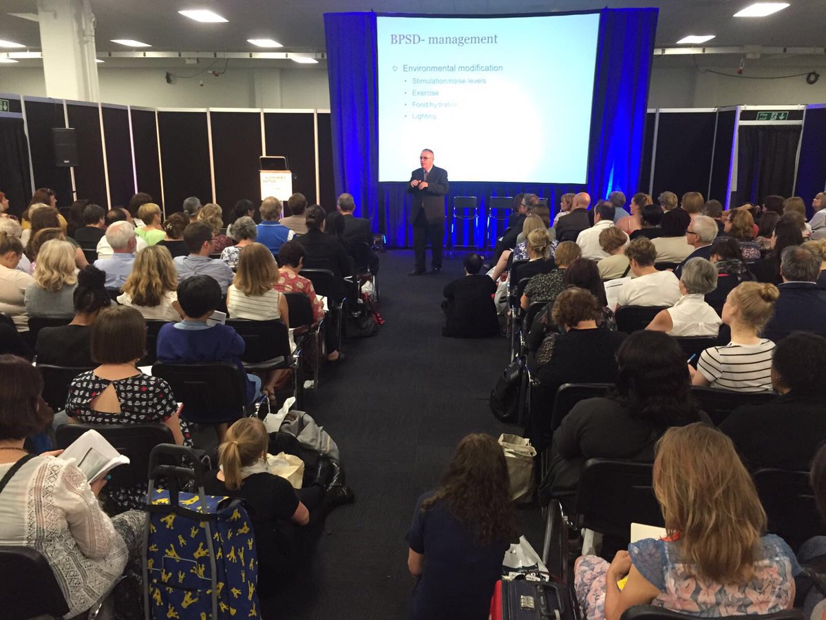 Inspiring talk from Dr Warner #AlzShow