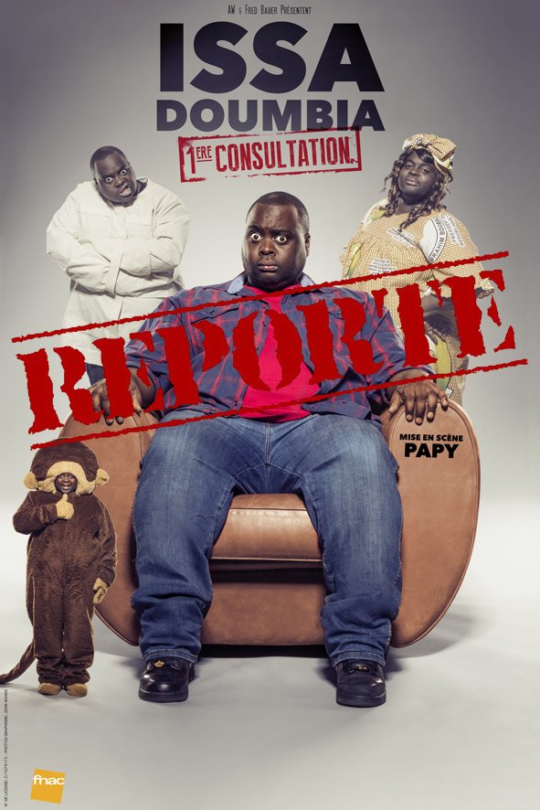 Espace2015's tweet photo. Suite aux grèves des transports, le spectacle d'@IssaDoumbia est reporté. Restez connectés pour la date de report. https://t.co/xgzTntDWOn