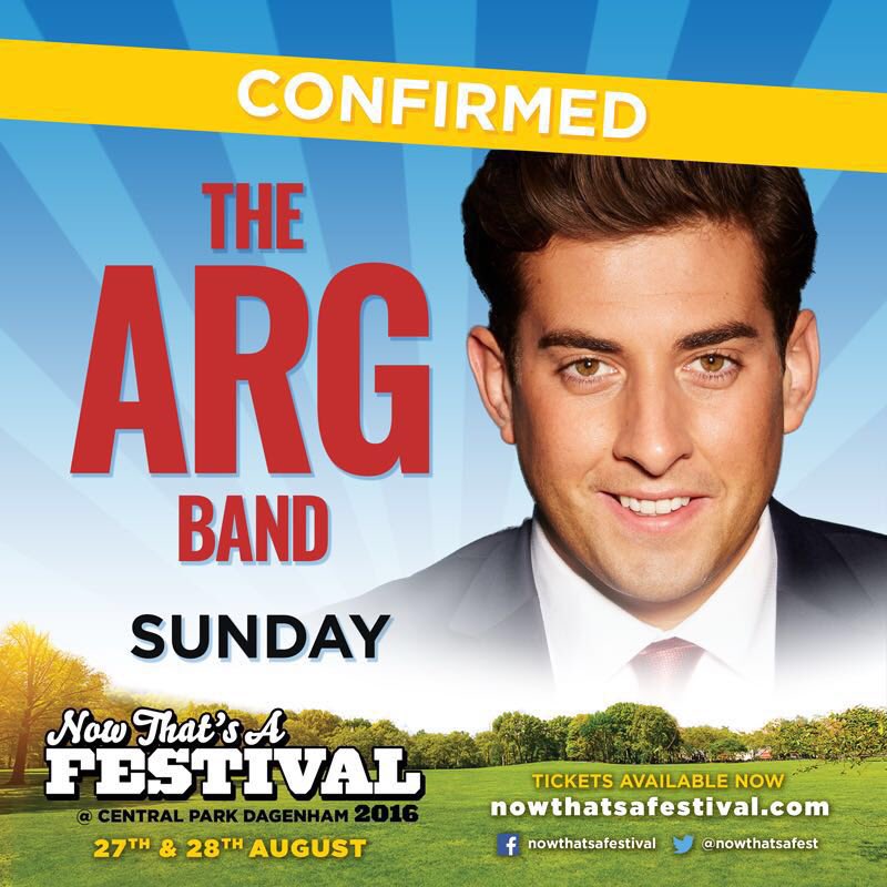 I can't wait for this with my <a href="/theargband/">The Arg Band</a> @nowthatsafest Whose coming down!? #Jammin x