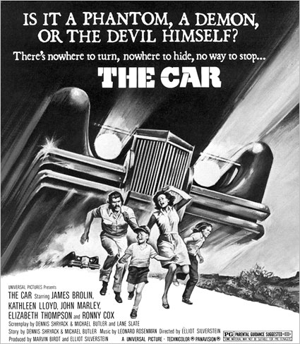 CoastalRoadNine's tweet photo. #ForgottenHorror 

Underappreciated  desert horror classic from 1977 #TheCar  Good cast, unpredictable #horror. https://t.co/VrevvNTSsM