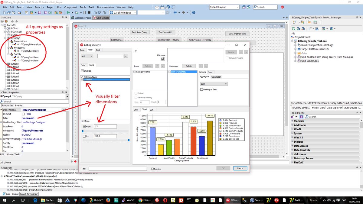 davidberneda's tweet photo. #TeeBI beta 13 released ! #Delphi https://t.co/mghWyhS6Ix
Improved design-time queries and pivot-tables https://t.co/IJoTsVYr3o