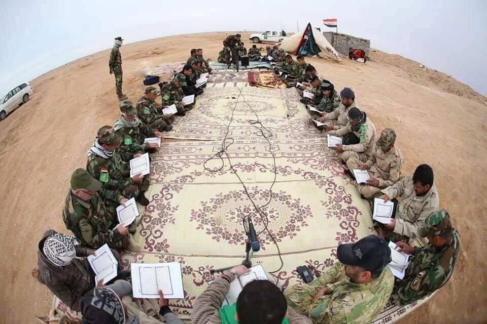 ستشهد سواترها لبطولاتكم 
لتعبكم...لصولاتكم...لغيرتكم
لولائكم لهذه الارض وعشقكم لها
الله مااعظمكم 
#مع_الحشد_للنهايه