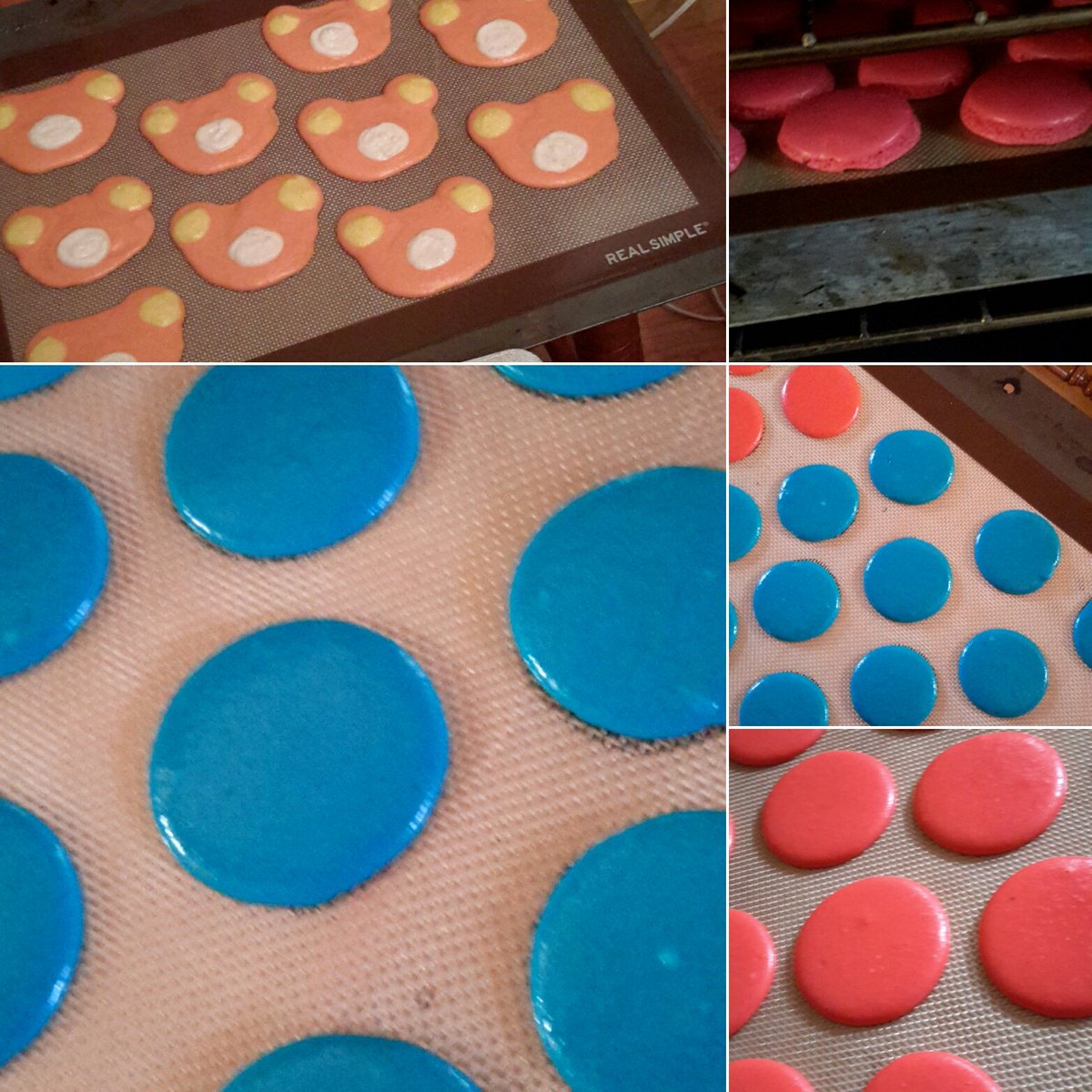 miamerie's tweet photo. #rilakkumamacarons #Macarons #macaron #ItalianMethod #miamerie #Rilakkuma S'more filling https://t.co/O76K9NqkBf