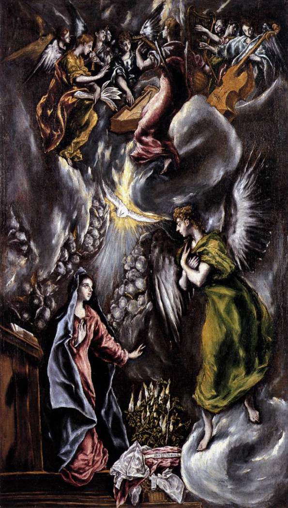 a #DurdyBayramov favourite: #ElGreco | “The Annunciation” | 1596-1601 #SpanishRenaissance #BayramovArtFndn