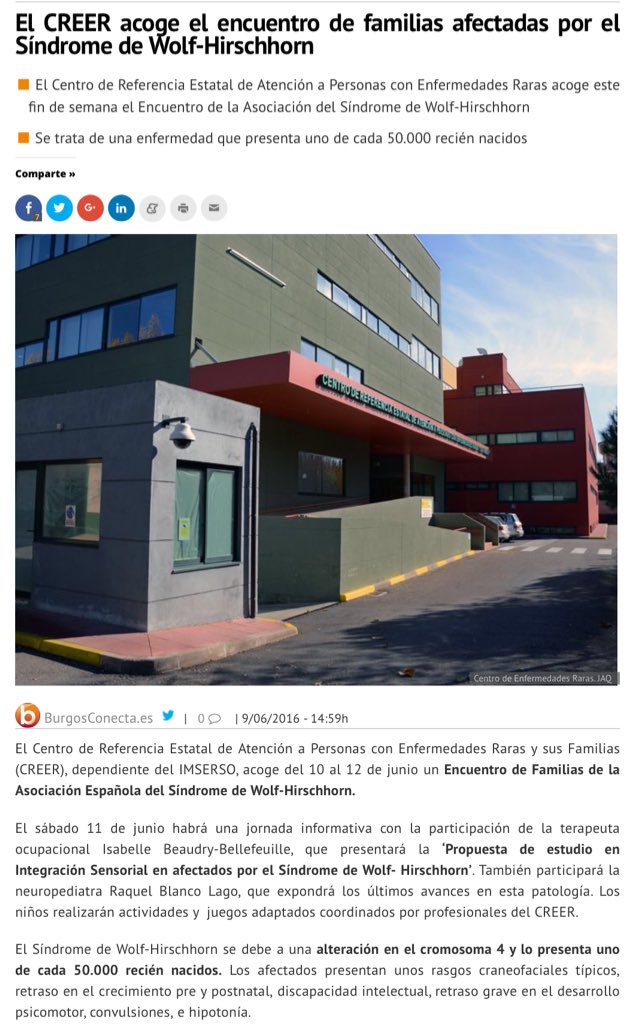 NoInvisibles's tweet photo. El @CentroCREER acoge encuentro de familias afectadas por el Sínd. #WolfHirschhorn
Animo @AESWH
X @burgosconecta #fb https://t.co/jiAzu0MSPI