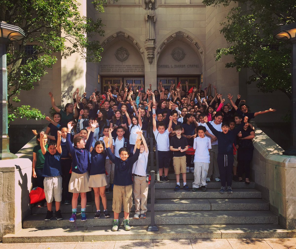 MsMarcarioGES's tweet photo. We had a fabulous time at our #OnCourseToCollege tour of @BU_Tweets! I think we're all #CollegeAndCareerReady now!📚📝 https://t.co/aVUCTC0yWh