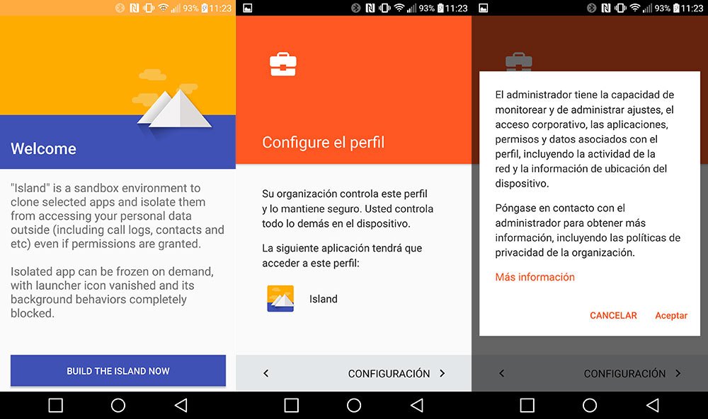 Leandr0David's tweet image. Island, aísla tus aplicaciones preferidas para duplicarlas o tenerlas a raya. bit.ly/24GblUj   #androidPLUS