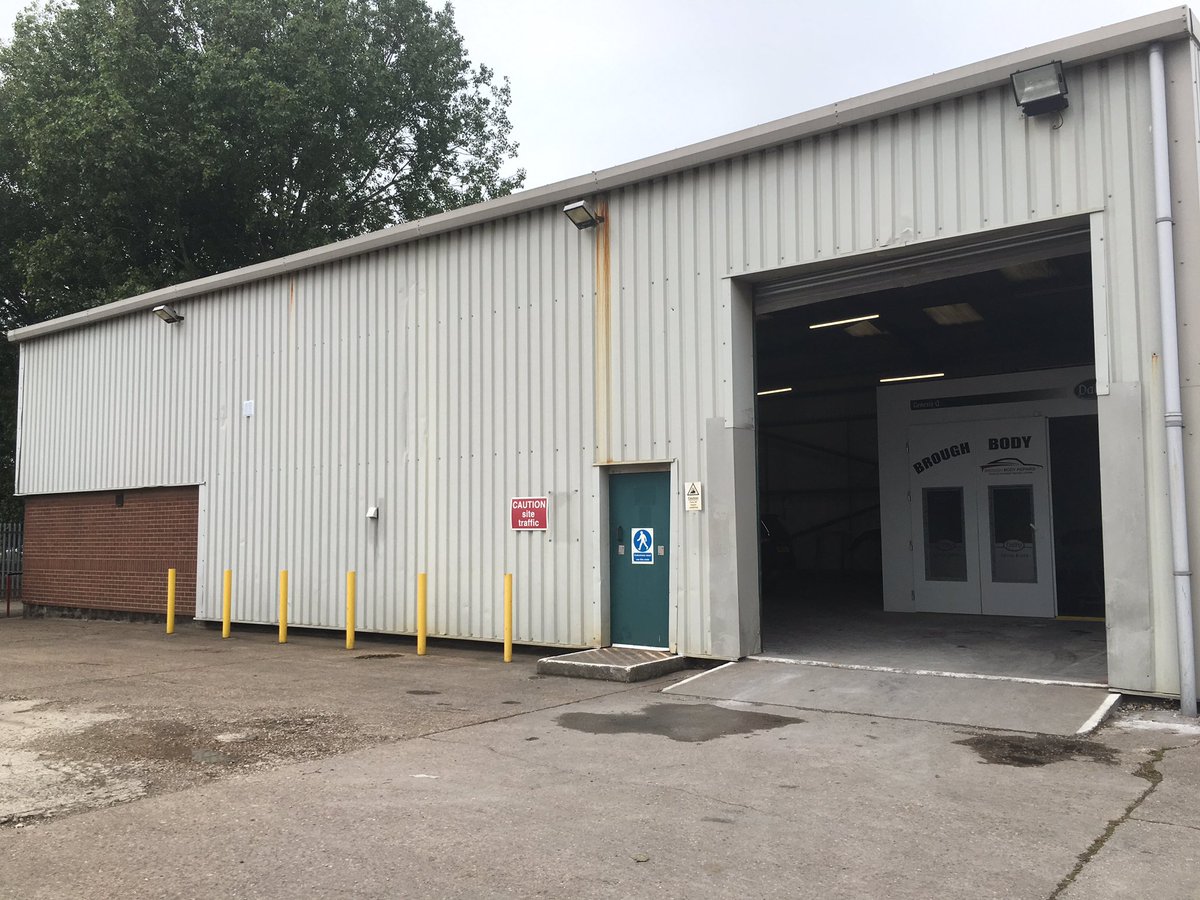 weareability's tweet photo. Visited our friends @ #broughbodyrepairs Amazing new premises #Suttonfields, wishing all the best in their new home https://t.co/x4vEaLlxNk