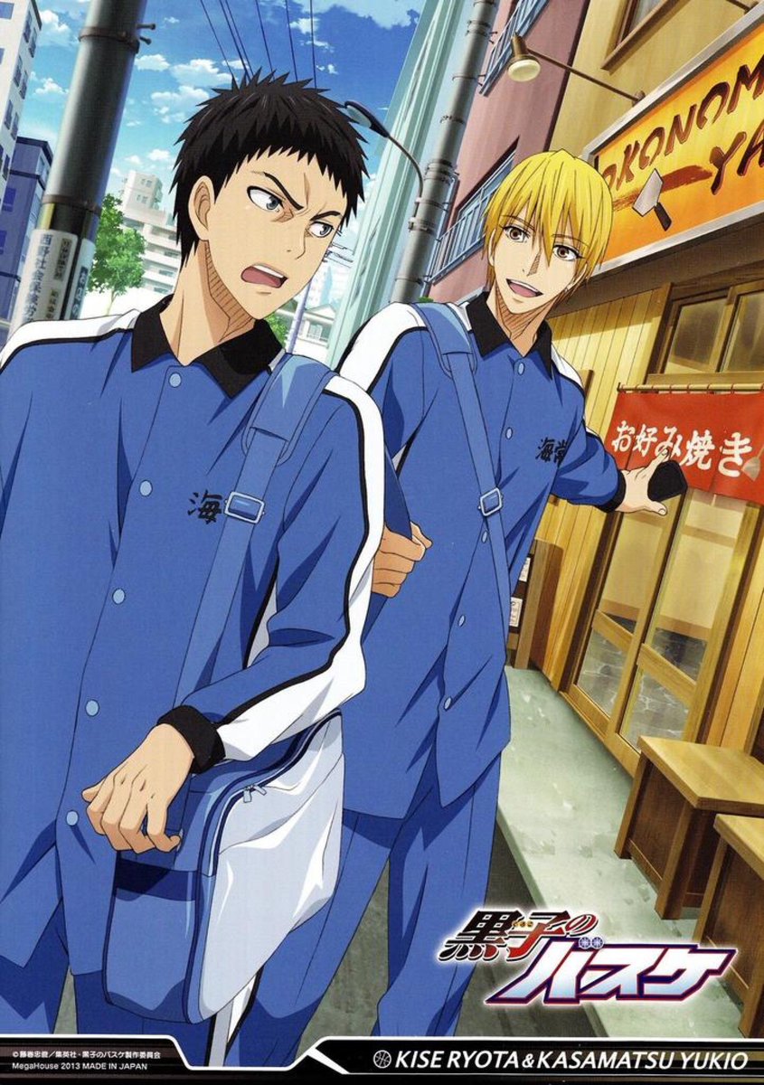 Kise Ryouta and Kasamatsu Yukio (Kuroko no Basket) #UnpopularShips, image size:845x1200
