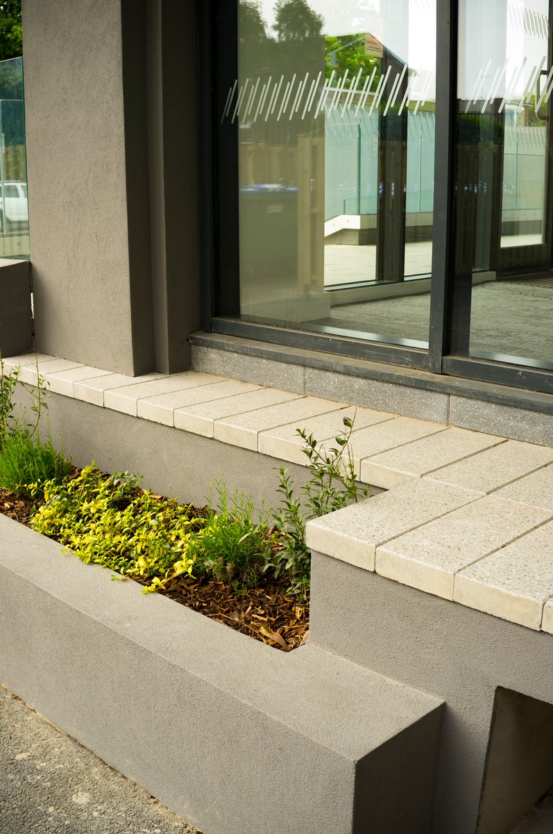 Our landscaping scheme for the Skyline apartment courtyard, Durrington, Worthing
