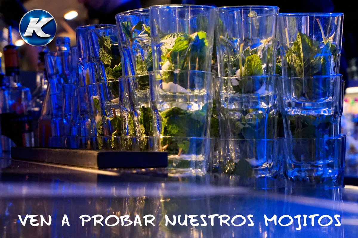Esta noche te esperamos. Ven a probar nuestros deliciosos y refrescantes mojitos