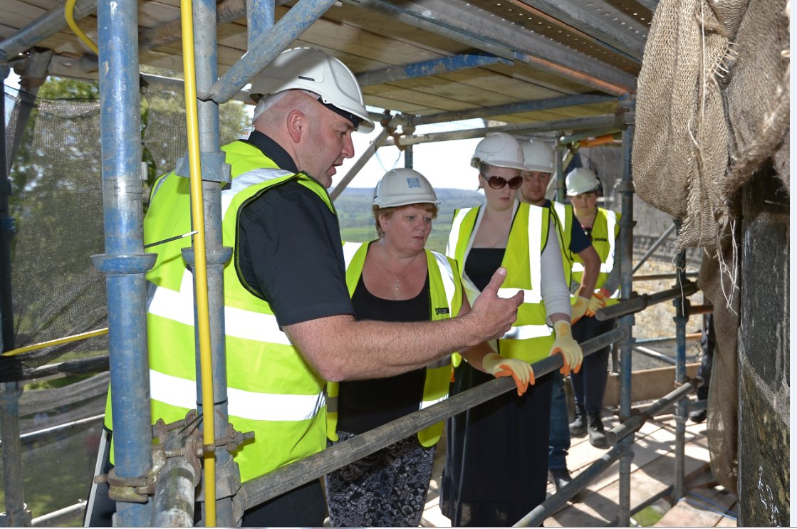 You may have noticed scaffolding <a href="/StirlingCastle/">Stirling Castle</a> - in our blog we explain why it's there: ow.ly/uT6D3018fj7