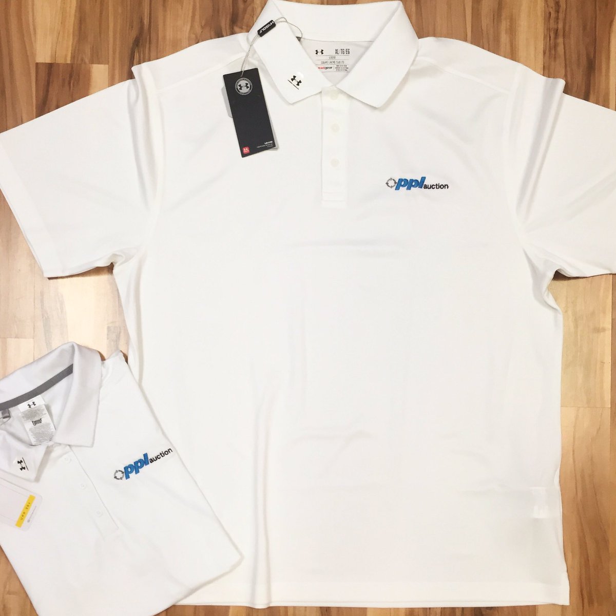 LegacyMonograms's tweet image. Keep your office looking sharp and professional in #custom embroidered #underarmour polos! #Dallas