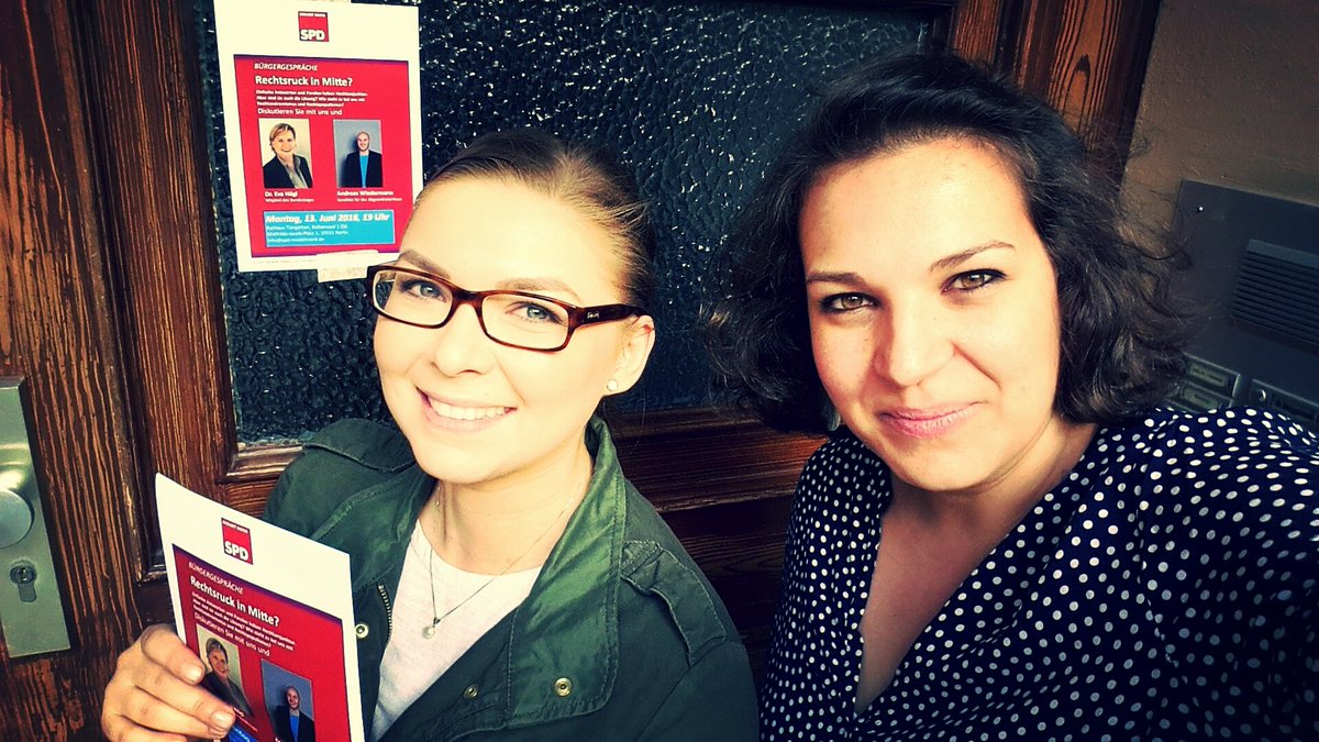 SPD_MoabitNord's tweet photo. Vorbereitung für die Veranstaltung mit @EvaHoegl und @AndWieder am Montag. #SPD #Moabit #SPDMitte https://t.co/QShQPkhuYM