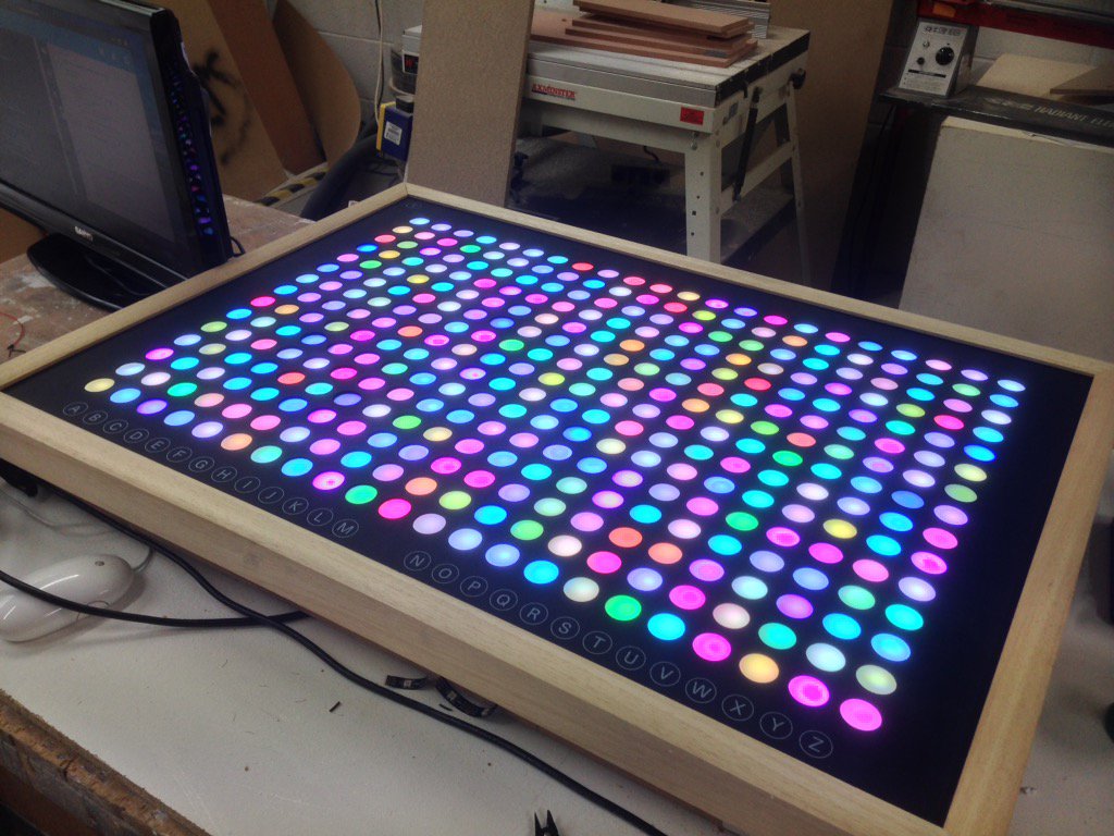 TYPEHERE2016's tweet photo. Our Light Board is not fully working tonight, please head to https://t.co/OueXZPYfay and place you dots https://t.co/Ocwwq9Fxn7
