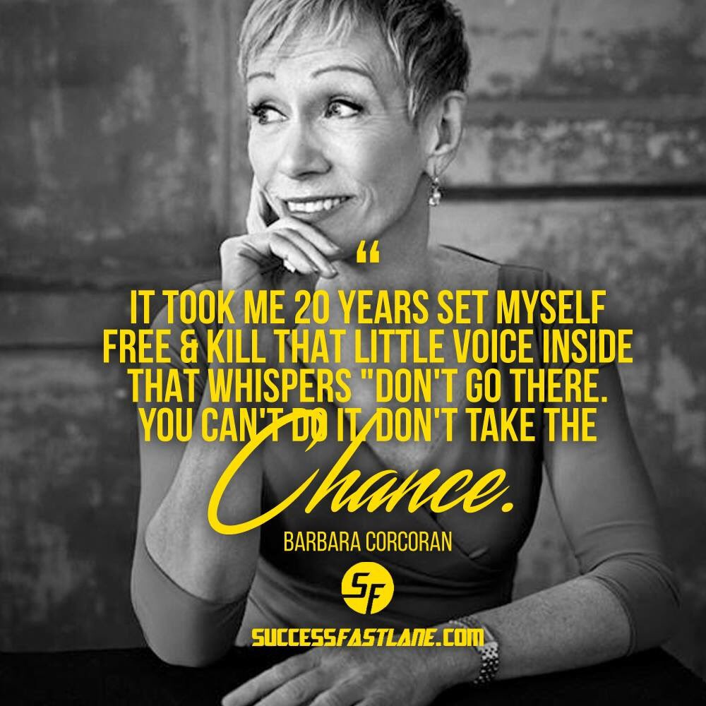 AdamBuschbacher's tweet photo. Never allow your doubts &amp; hesitations to infect your execution. #fridayreads @BarbaraCorcoran https://t.co/Enn580X4lp