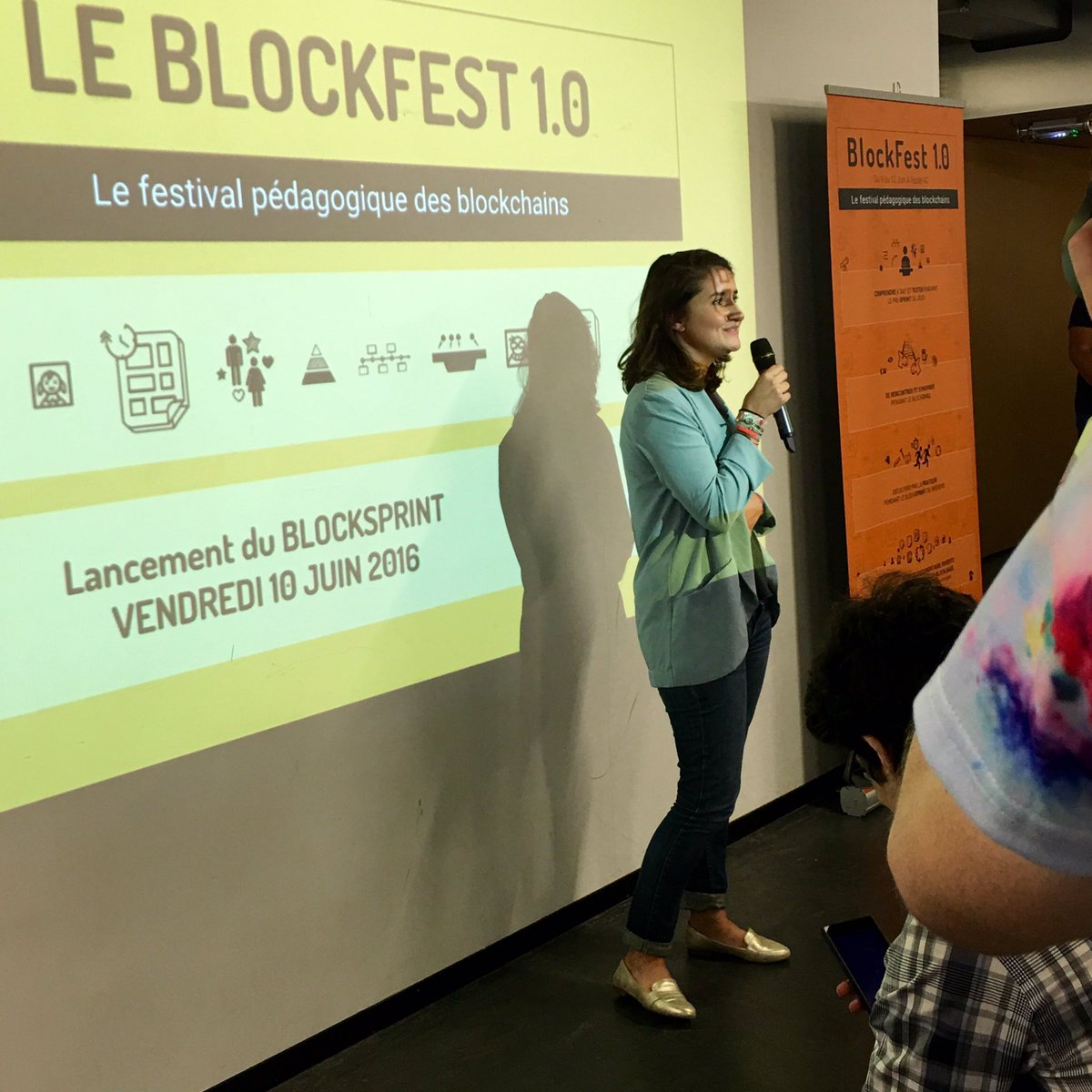 Super pitch de <a href="/ConstanceFages/">Constance Fages</a> sur la traçabilité du vin #LeBlockFest #TeamDeloitte <a href="/DeloitteFrance/">Deloitte France</a> 👏🏻💪🏻
