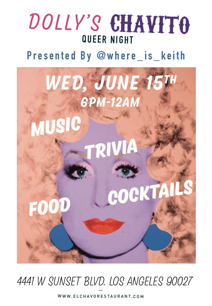 Trivia, music, prizes, and amazing food and drink specials this Wednesday 6/15! Festivities begin 6pm!
