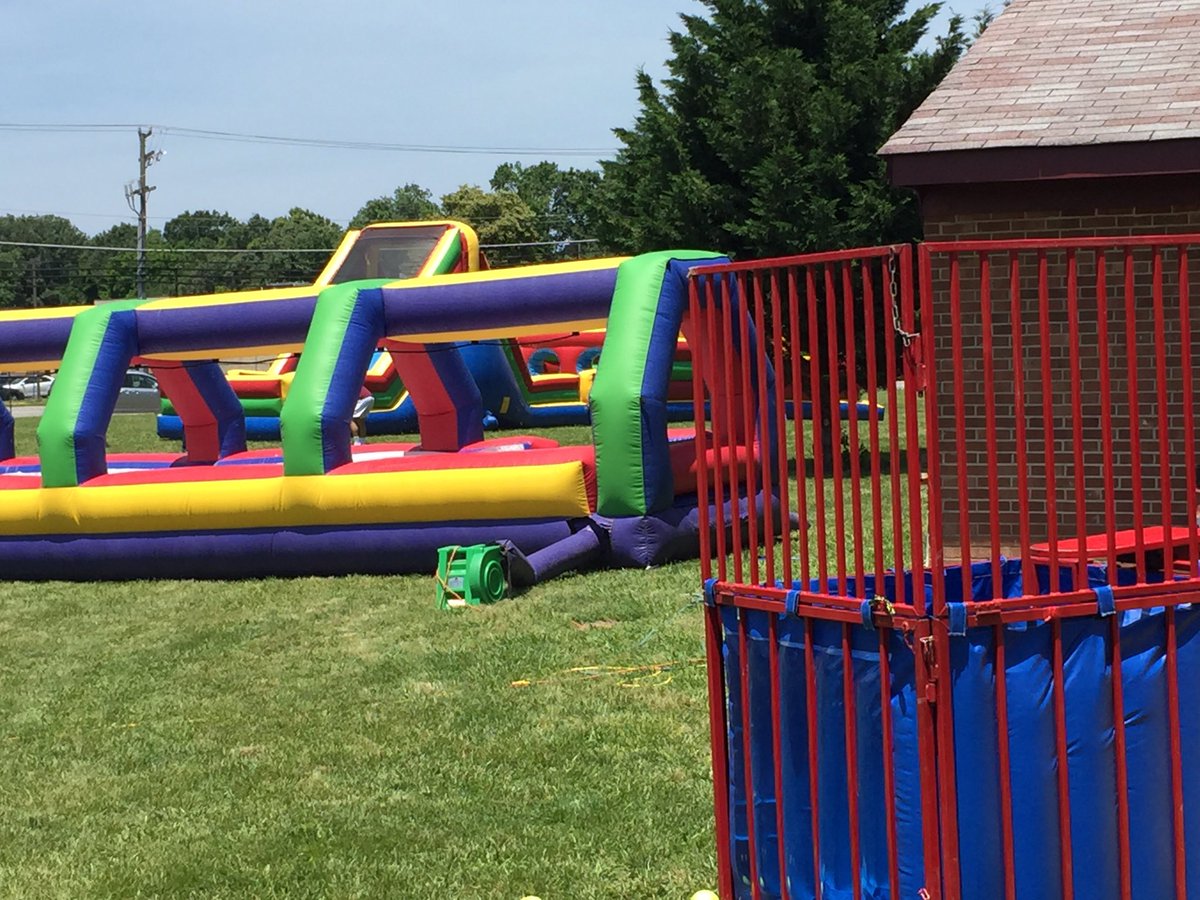 WestPoSPIRIT's tweet photo. We are ready for #MajorFest!! Let's gooooo!!!! #majorpride #moonbounce #foodtrucks https://t.co/dmEkr0rvTP