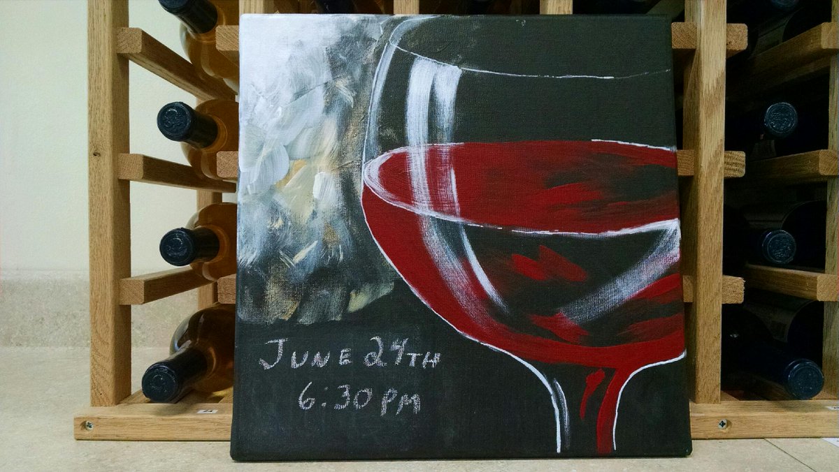 Sip &amp; Paint, Bechtelsville location, 06-24, 6:30pm, $40. includes glass of wine, canvas &amp; all painting materials.