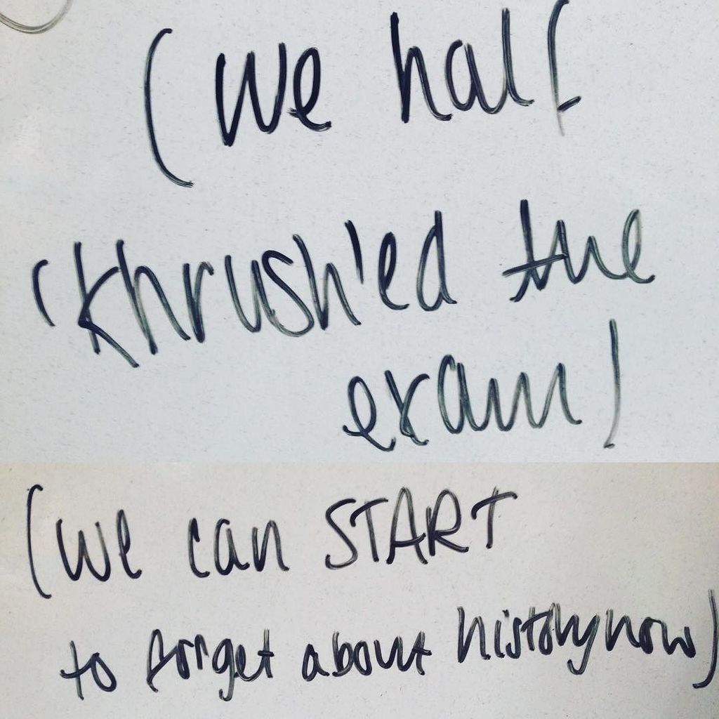 MrWhelan_CCW's tweet photo. Well done to #A2_Hist for the exam today. #TopStudents with great #ColdWar puns! https://t.co/O6uvy7CgYo https://t.co/BGXVeit6vc