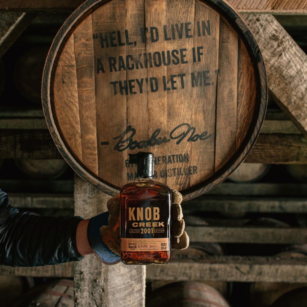 knobcreek's tweet photo. We let some of Booker’s last barrels live in a Rackhouse for over 14 years, now we’re ready to enjoy them. https://t.co/0yylytIemq