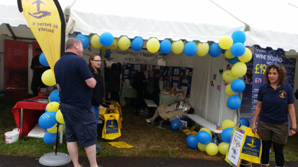 kathygibbin's tweet photo. @stpetrocs Day 2 of @RoyalCornwall #Superheromasks
Great day with my awesome colleagues. #passionate#Homelessservice https://t.co/44JmL6s8IU