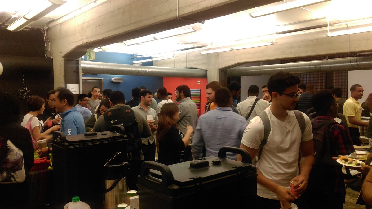 uncc_aim's tweet photo. Kicking off CODE2040 weekend at Galvanize, a startup school for web development &amp; data science #aimhigh #fellows2040 https://t.co/8C8GWmizBE