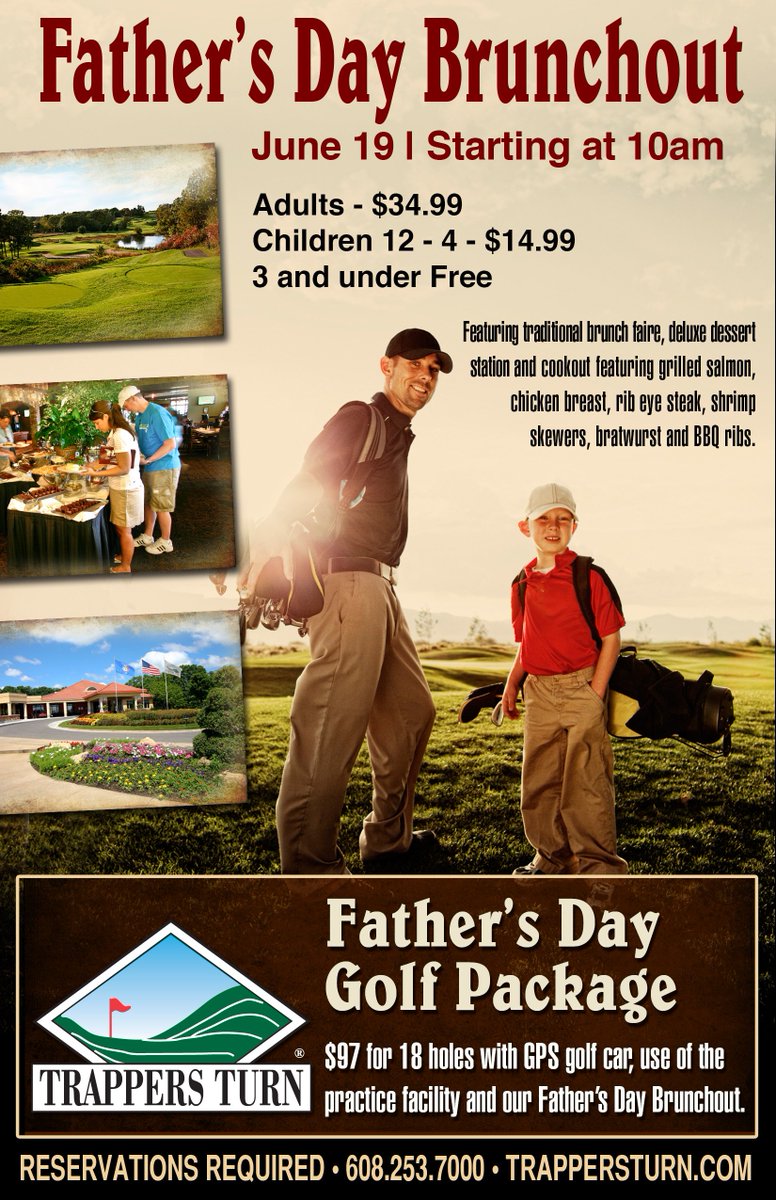 TrappersTurn's tweet photo. A brunch fit for every father #FathersDay #TrappersTurn https://t.co/tZj04yK3rv