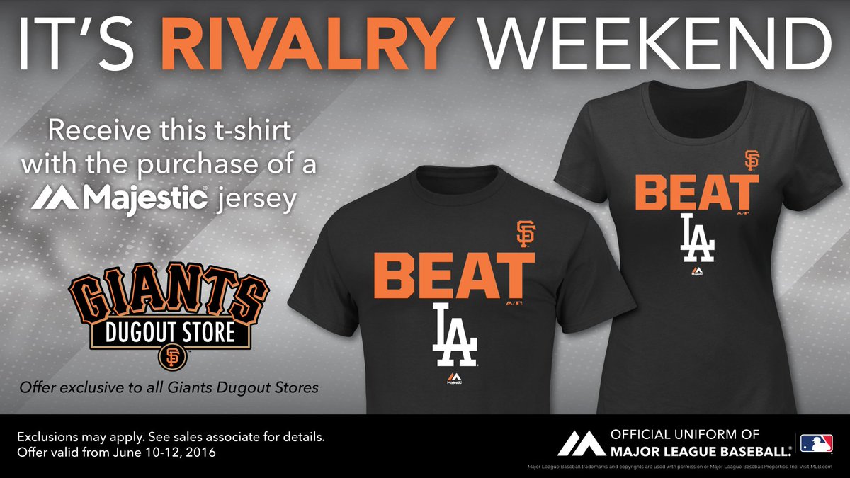 Giants Dugout Store on X: 🚨NEW PROMO ALERT🚨 Get this Beat LA