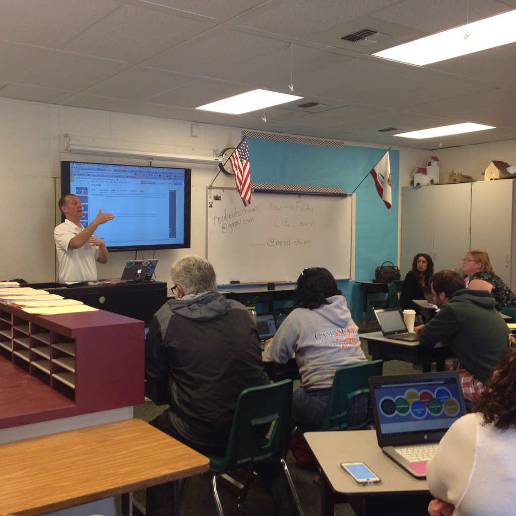 katehelland's tweet image. Teachers are getting training for how to use #Google docs and other #technology in the classroom. #schools