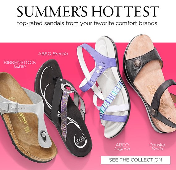 walking company dansko sandals