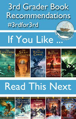 thelogonauts's tweet photo. Students share what to read next if you loved The Lightning Thief @camphalfblood #3rdfor3rd https://t.co/f02WLzq9HX https://t.co/jNHMKNeK4y