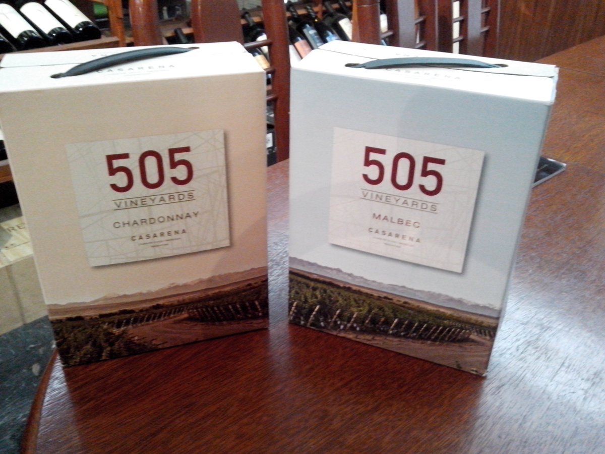 cepas08's tweet photo. 505Bag in Box Malbec y Chardonay 3 litros!! oferta $ 265 https://t.co/4NdwXOroCO