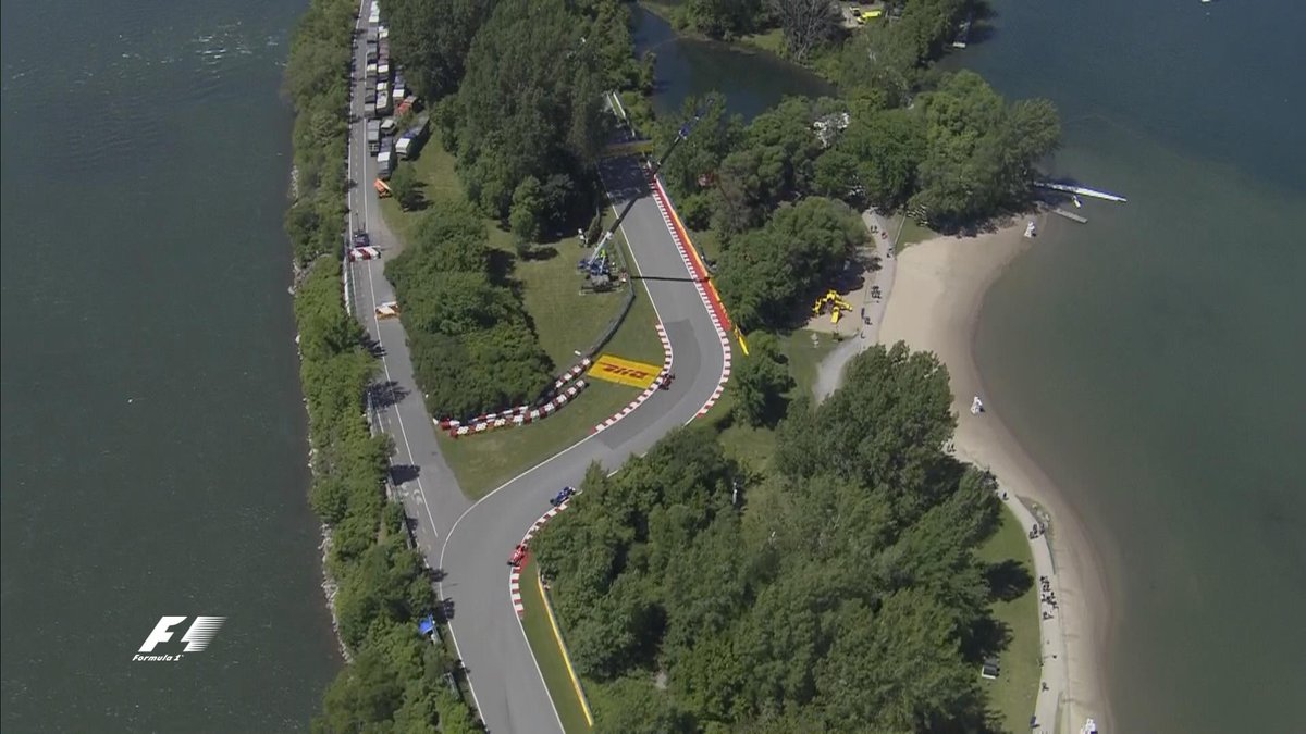 F1's tweet photo. 📻: "Do NOT stop at the beach. Repeat, do NOT stop at the beach."

#CanadianGP 🇨🇦 #FP2 https://t.co/88LmXxXkVj