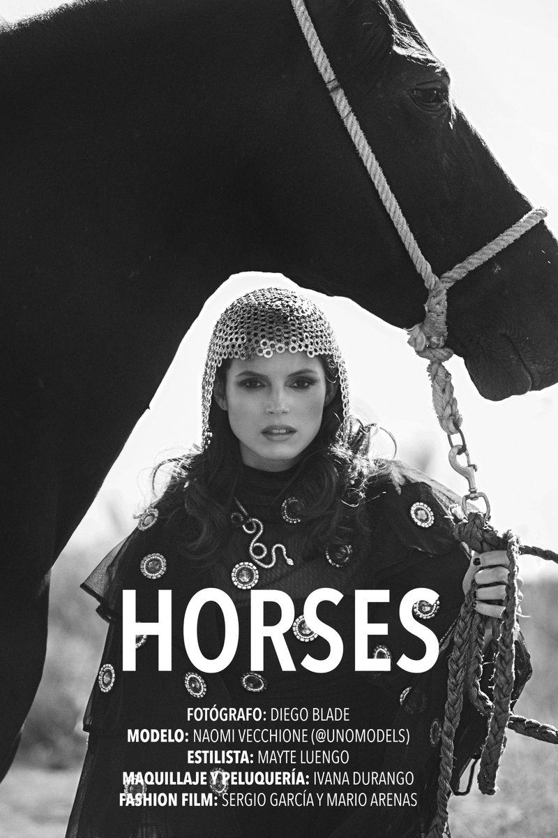 MayteLuengo's tweet photo. Editorial | Horses published on #bqmagazine Nº57 Available in all newsstand #styledbyme #mayteluengo #proudstylist https://t.co/9ejjBLGG0m