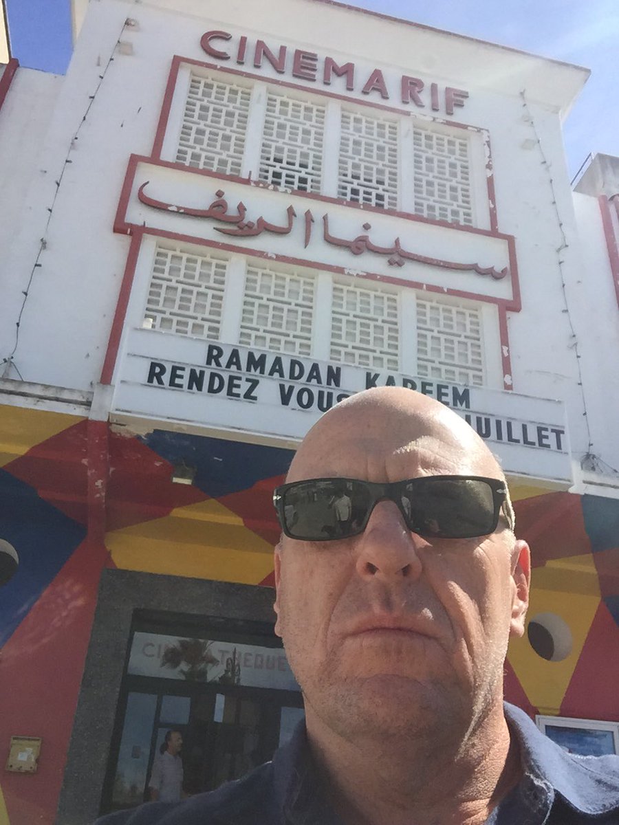 deanjnorris's tweet photo. The famed Cinemarif in Tangier https://t.co/vQBxmc1F1W