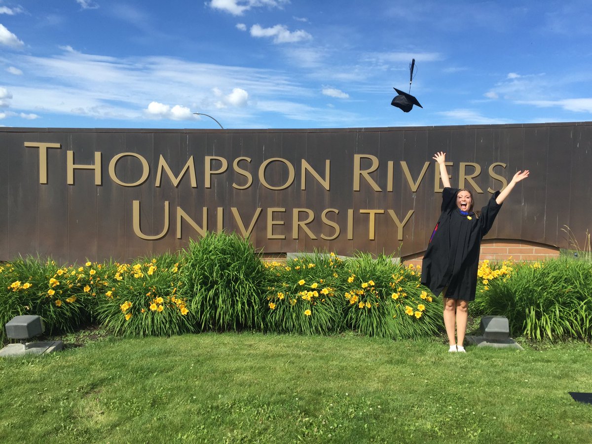 Pretty proud of the stellar grads I know who are celebrating #trugrad16. Congrats! This pic says it all. #kamloops