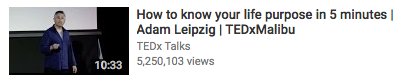 NikNikSunrays's tweet image. So it takes this guy 10 min to tell you how to know your life purpose in 5. Makes sense.