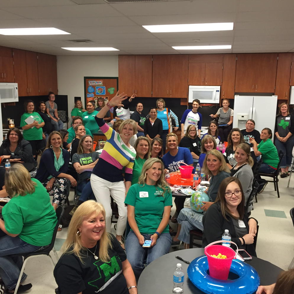 The classiest teachers have classy classrooms! #mabanklearns #impact2016
